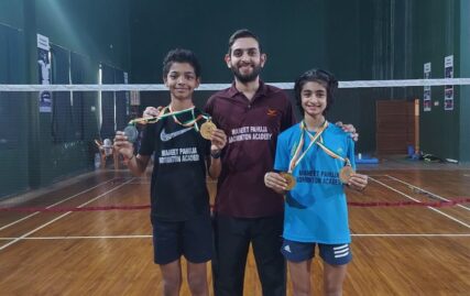 surat’s-siona-and-tanish-win-under-13-badminton-title-under-the-guidance-of-badminton-coach-maneet-pahuja-–-ahmedabad-mirror