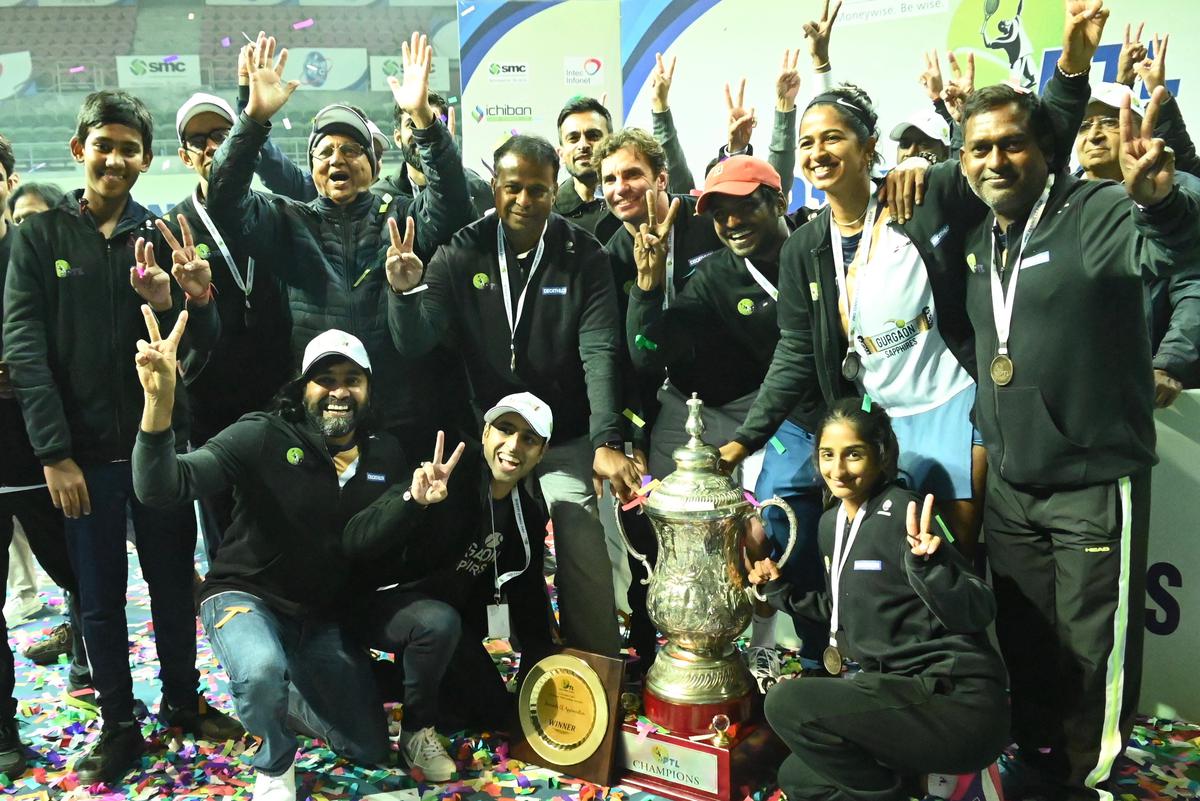 pro-tennis-league:-gurgaon-sapphires-wins-title,-beats-paramount-proec-tigers-93-71-in-final