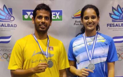 hyderabad’s-krishna-priya,-tarun-pocket-silver-at-el-salvador-badminton-tournament-–-telangana-today