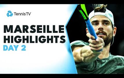 gasquet-battles-lokoli;-cressy-&-huesler-in-action-|-marseille-2023-day-2-highilghts