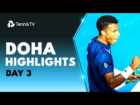 murray-battles-zverev;-medvedev,-rublev-&-auger-aliassime-all-feature-|-doha-2023-day-3-highlights