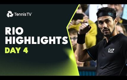 alcaraz-vs-fognini-in-thriller;-cerundolo,-lajovic-feature-|-rio-2023-highlights-day-4