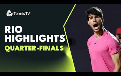 alcaraz-battles-lajovic;-norrie,-baez,-ramos-vinolas-in-action-|-rio-2023-quarter-finals-highlights