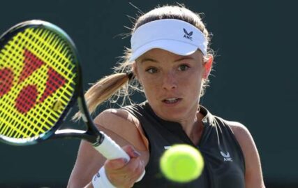 indian-wells:-katie-swan-loses-to-cristina-bucsa-in-bnp-paribas-open