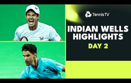 murray-battles-etcheverry;-thiem,-wawrinka-&-shelton-in-action-|-indian-wells-2023-day-2-highlights