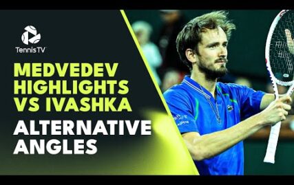 daniil-medvedev-highlights-vs-ilya-ivashka-alternative-angles-|-indian-wells-2023