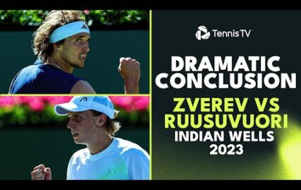 alexander-zverev-vs-emil-ruusuvuori-dramatic-conclusion-|-indian-wells-2023