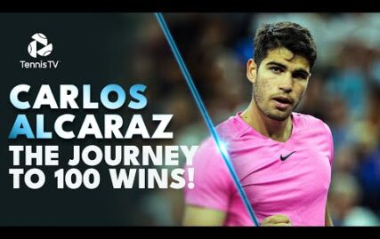 from-the-madrid-run-to-world-number-1|-carlos-alcaraz’s-journey-to-100-wins!-