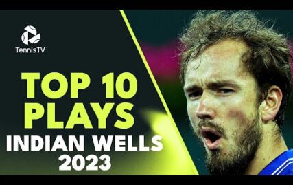 daniil-medvedev-magic-&-carlos-alcaraz-brilliance-|-top-10-plays-from-indian-wells-2023!