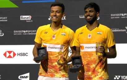 indian-pair-satwiksairaj-rankireddy-and-chirag-shetty-win-swiss-open-super-300-badminton-doubles-title-in-basel