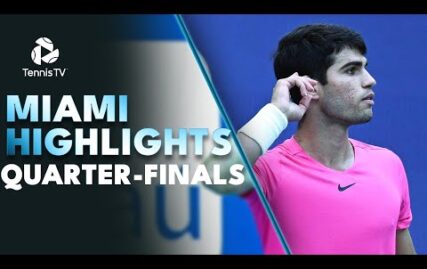 alcaraz-faces-fritz;-medvedev-&-khachanov-in-action-|-miami-2023-quarter-final-highlights