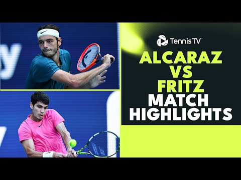 carlos-alcaraz-&-taylor-fritz-meet-for-the-first-time-|-miami-2023-highlights