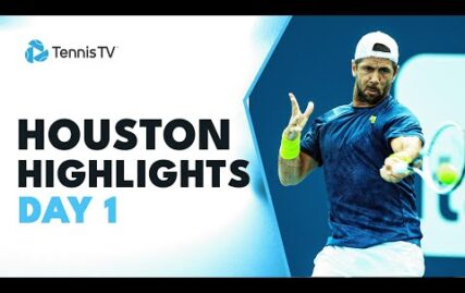 verdasco-battles-kubler;-johnson-&-galan-in-action-|-houston-2023-day-1-highlights