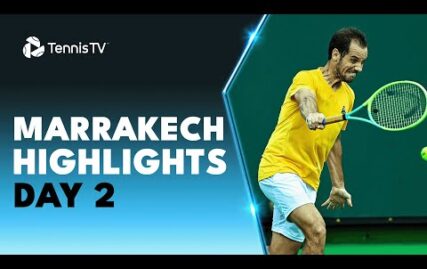 gasquet-faces-muller;-cressy-takes-on-carballes-baena-&-more-|-marrakech-2023-day-2-highlights