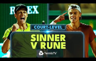 epic-jannik-sinner-vs-holger-rune-court-level-highlights-|-monte-carlo-2023