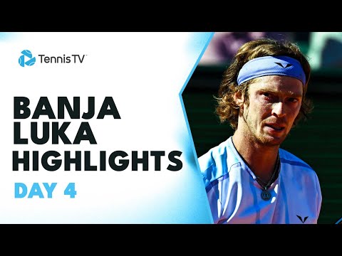 rublev-faces-varillas;-kecmanovic-and-shelbayh-battle-|-banja-luka-2023-day-4-highlights