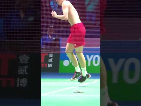 what-a-celebration-by-li-shi-feng!-watch-till-the-end.-#shorts-#badminton-#bwf