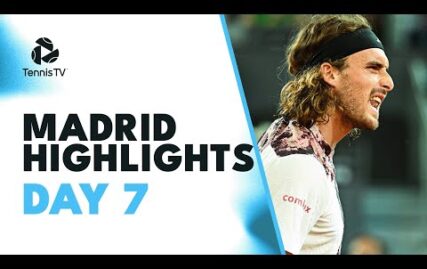 alcaraz-faces-zverev;-rublev,-tsitsipas-&-medvedev-also-in-action-|-day-7-madrid-2023-highlights