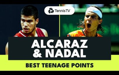 carlos-alcaraz-&-rafael-nadal-|-best-atp-tennis-shots-as-teenagers-