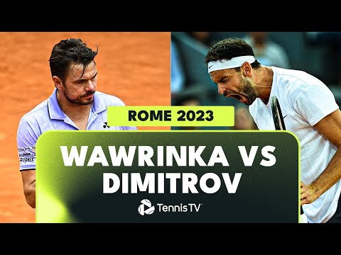 satisfying-shotmaking-in-wawrinka-vs-dimitrov-match-|-rome-2023-highlights