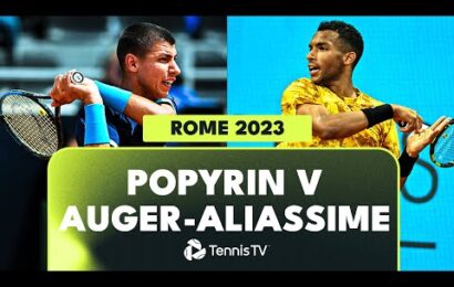 drama-and-shotmaking-in-auger-aliassime-vs-popyrin-thriller-|-rome-2023-highlights