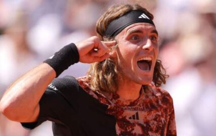 french-open-2023-results:-stefanos-tsitsipas-begins-with-victory-over-jiri-vesely