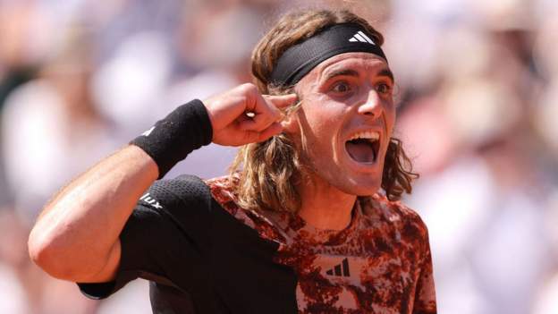 french-open-2023-results:-stefanos-tsitsipas-begins-with-victory-over-jiri-vesely