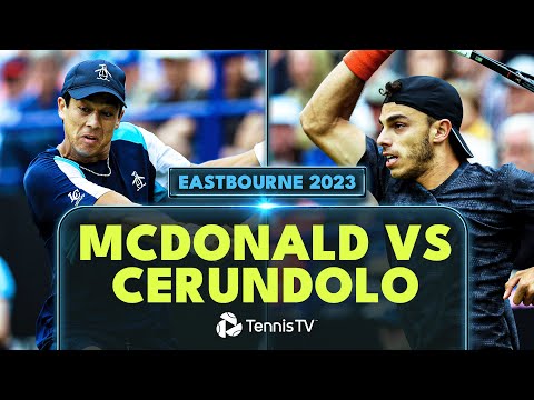 mcdonald-vs-cerundolo-entertaining-match-|-eastbourne-2023-semi-final-highlights