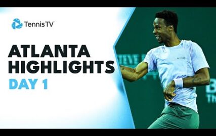 monfils-&-kokkinakis-deliver;-jj-wolf-in-action-|-atlanta-2023-day-1-highlights