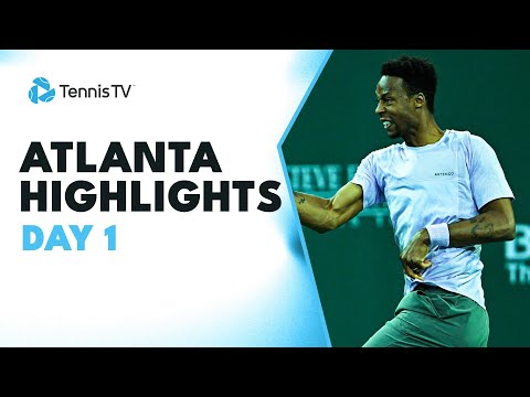 monfils-&-kokkinakis-deliver;-jj-wolf-in-action-|-atlanta-2023-day-1-highlights