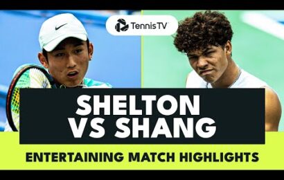 ben-shelton-vs-juncheng-shang-entertaining-match-|-washington-2023-highlights