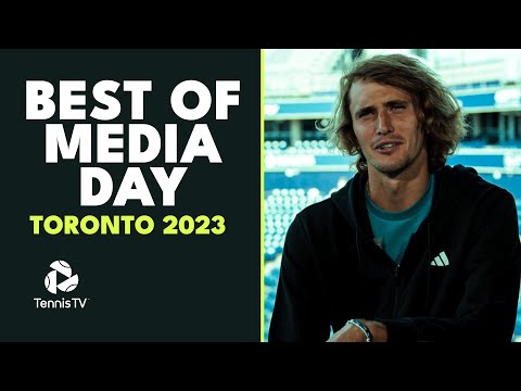 zverev’s-haircut-bet,-ruud’s-blue-jays-pitch-&-more-|-toronto-2023-media-day-best-bits