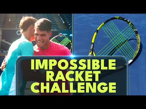 tennis-stars-carlos-alcaraz-&-holger-rune-play-with-‘impossible’-rackets!