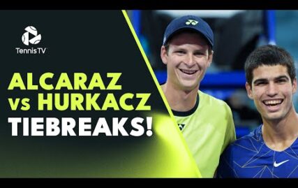 all-four-carlos-alcaraz-vs-hubert-hurkacz-tiebreaks-so-far!