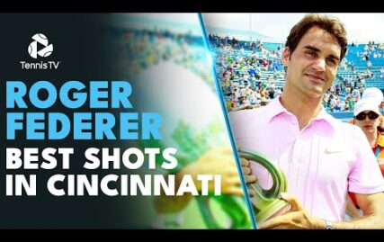 roger-federer:-best-ever-shots-in-cincinnati!-️