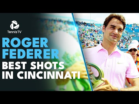 roger-federer:-best-ever-shots-in-cincinnati!-️