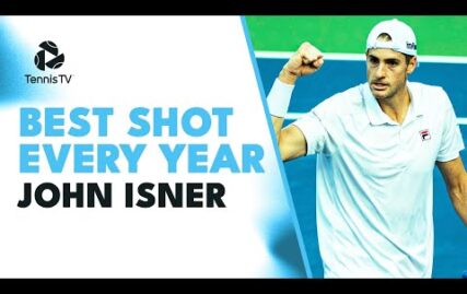 john-isner:-best-atp-shot-every-year-|-2007-2023