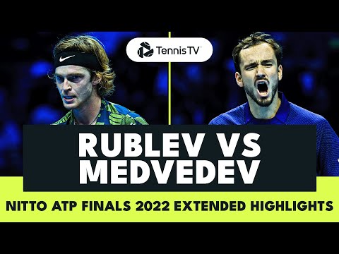 daniil-medvedev-vs-andrey-rublev-thrilling-encounter-|-nitto-atp-finals-2022-extended-highlights