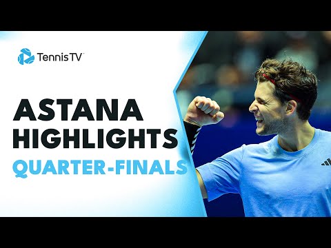 thiem-takes-on-ofner;-griekspoor,-korda,-lehecka-feature-|-astana-2023-highlights-day-4