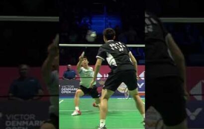 backhand-perfection!-#shorts-#badminton-#bwf