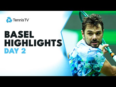 wawrinka-faces-shevchenko;-rune,-hurkacz-&-more-feature-|-basel-2023-day-2-highlights