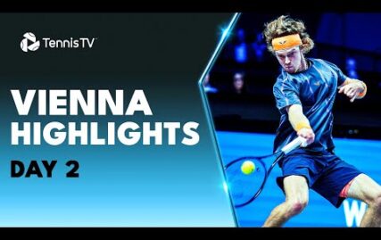 tsitsipas-plays-thiem;-rublev,-dimitrov-&-tiafoe-in-action-|-vienna-2023-highlights-day-3