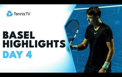 rune-faces-baez;-ruud,-fritz-&-auger-aliassime-in-action-|-day-4-basel-2023-highlights