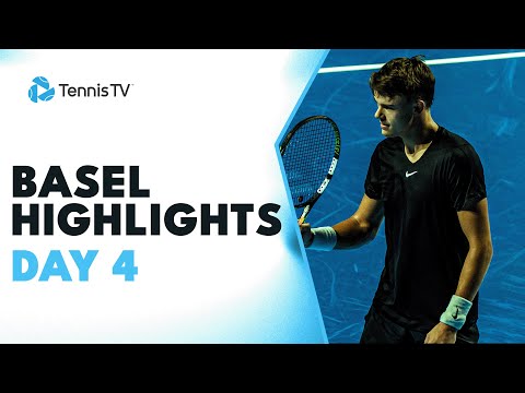 rune-faces-baez;-ruud,-fritz-&-auger-aliassime-in-action-|-day-4-basel-2023-highlights