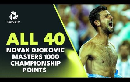 novak-djokovic:-all-40-atp-masters-1000-championship-points-&-trophy-lifts!-