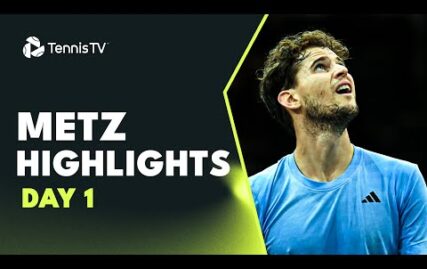 sonego-faces-giron;-thiem,-wawrinka,-van-de-zandschulp-feature-|-metz-2023-highlights-day-1