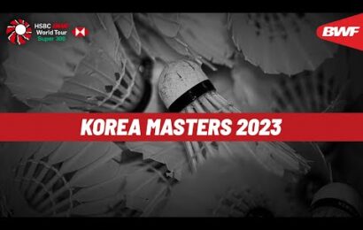 korea-masters-2023-|-day-5-|-court-2-|-semifinals-|-session-2