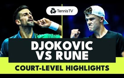 novak-djokovic-vs-holger-rune-thriller:-court-level-highlights-|-nitto-atp-finals-2023