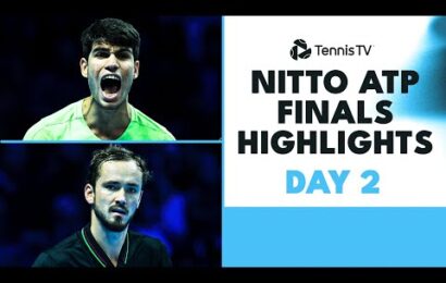 medvedev-takes-on-rublev;-alcaraz-vs-zverev-|-nitto-atp-finals-day-2-highlights