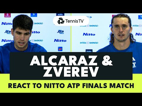 Carlos Alcaraz & Alexander Zverev React To Nitto ATP Finals Clash 🗣 ...